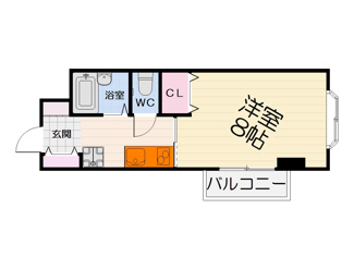 【間取り】 | フォレストインサイドⅠ