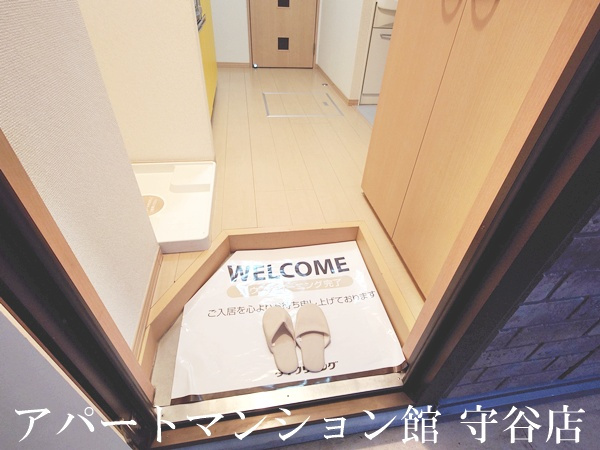 ヴィラージュの玄関