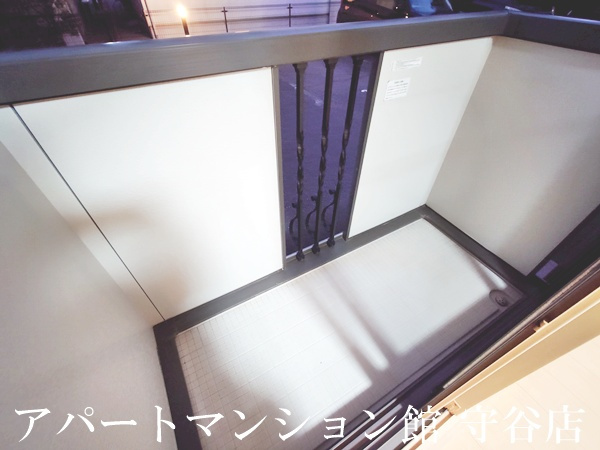 ヴィラージュのバルコニー