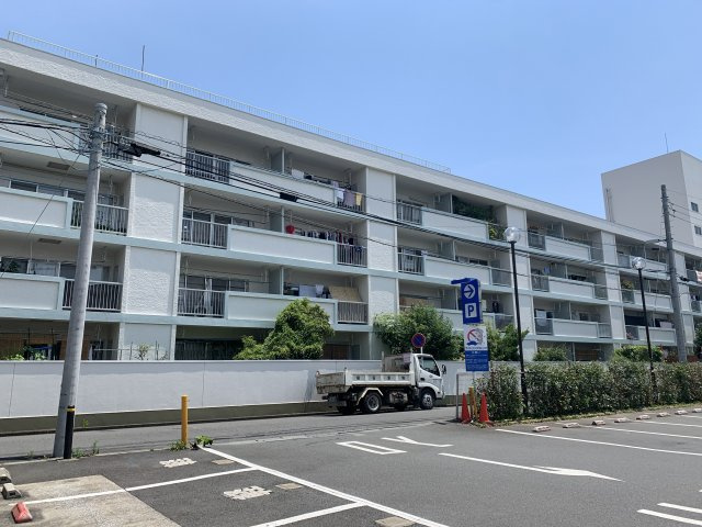 元住吉マンションの外観|スーパー至近で買い物大変便利です♪
