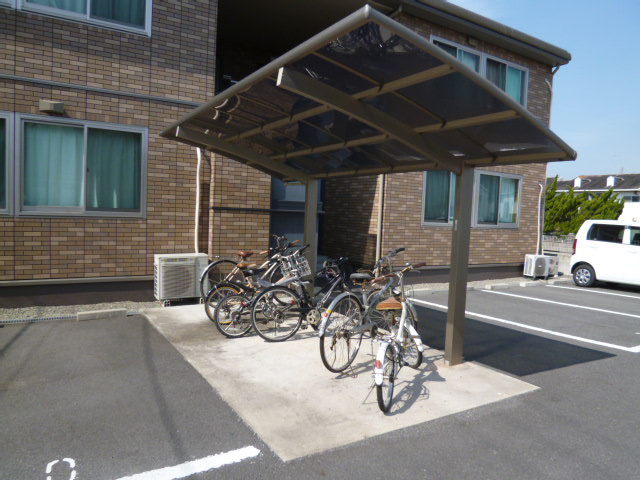 ハートフルユーナⅠのその他共用部分|自転車置き場