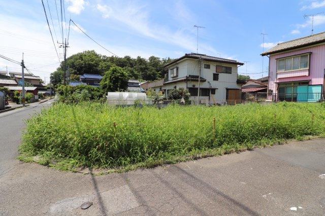 足利市八幡町の土地の外観