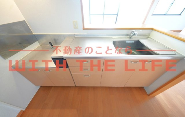 ハウスフリーデⅡ【10,000円キャッシュバック対象物件】のキッチン|お料理しやすいキッチンです