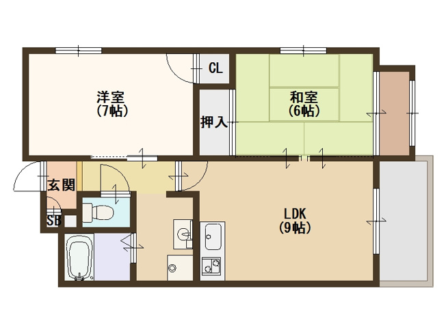 【間取り】 | シャトーパルテール