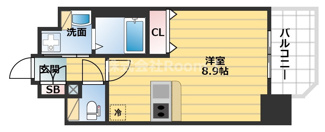 【間取り】 | プレサンス天満橋アンジェ