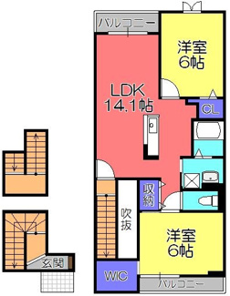 【間取り】 | フォレストひばりおか