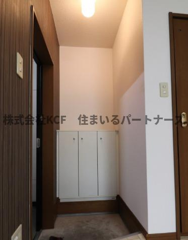 コーポレーヴの玄関|シンプルで使いやすい玄関です