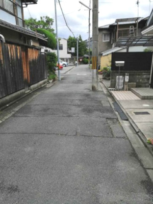 【前面道路含む現地写真】 | 鞍馬口町　中古戸建