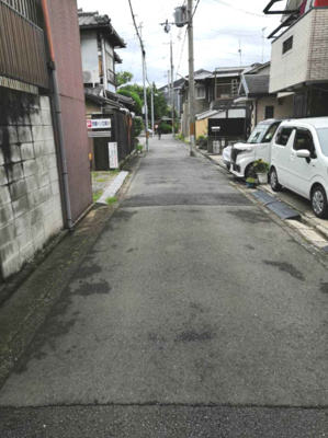 【前面道路含む現地写真】 | 鞍馬口町　中古戸建