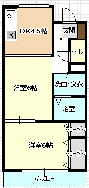 【間取り】 | アークヒルズⅡ