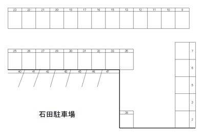 【区画図】 | 石田駐車場