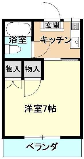 【間取り】 | グリーンハイツ沼