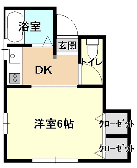 【間取り】 | コーポ01