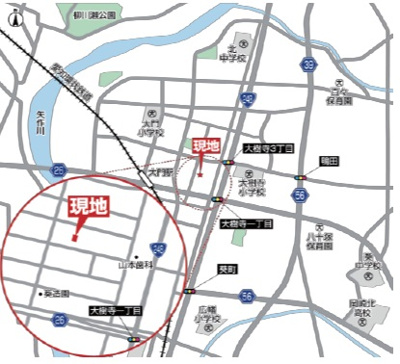 【地図】 | 岡崎市大樹寺3丁目