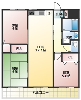 【間取り】 | サムティ神戸浜崎通