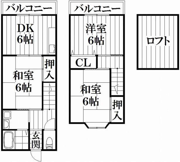 【間取り】 | インペリアルK2