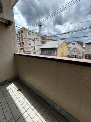 【バルコニー】 | リベルテM | ※別部屋の写真の為原状優先とさせて頂きます。