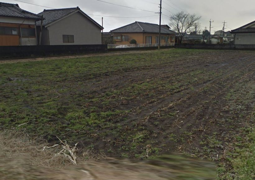 都城市上水流町の売地の外観