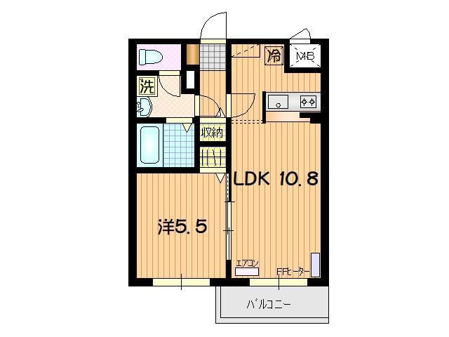 クラインファルケの間取り