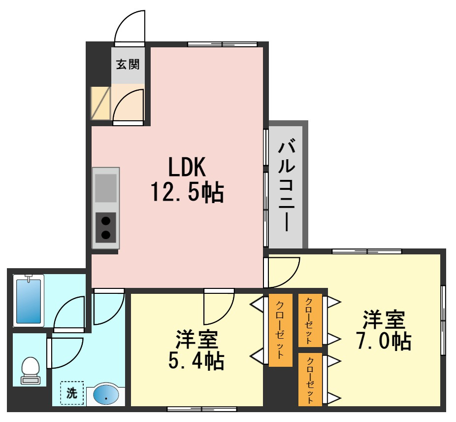 ライオンズマンション新小岩第3の間取り