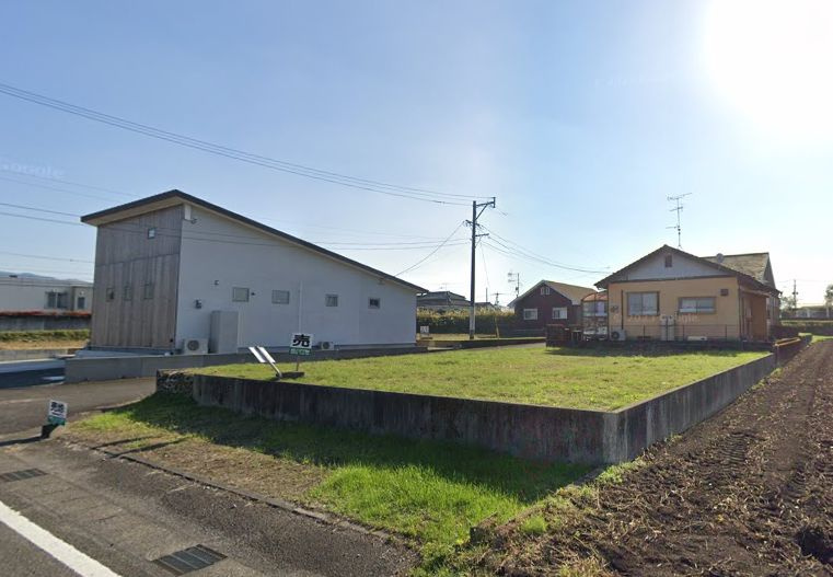 都城市下長飯町の売地の外観
