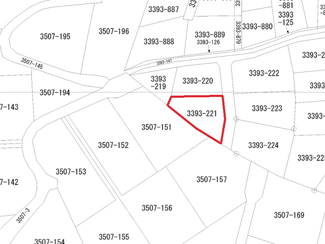 【土地図】 | 白樺ハイランド別荘地２号地