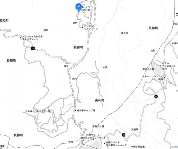 【地図】 | 白樺ハイランド別荘地２号地