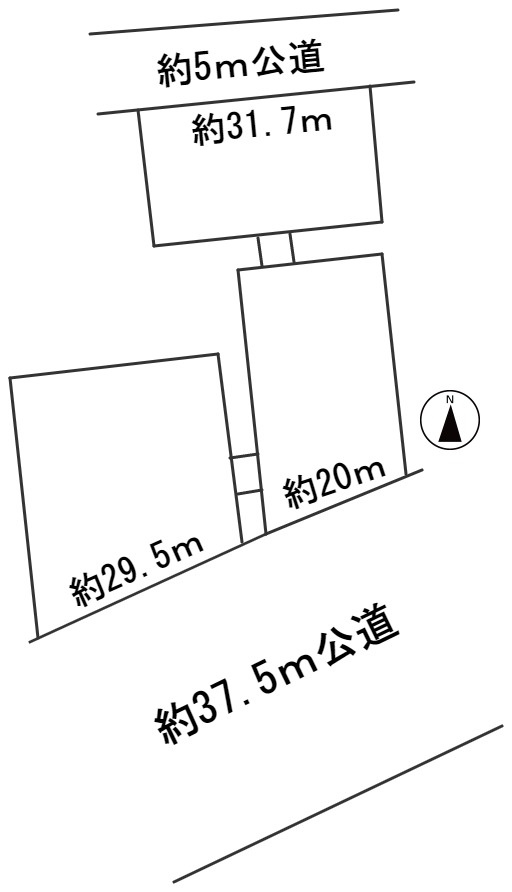 ５６０３２　瑞穂市穂積土地の区画図