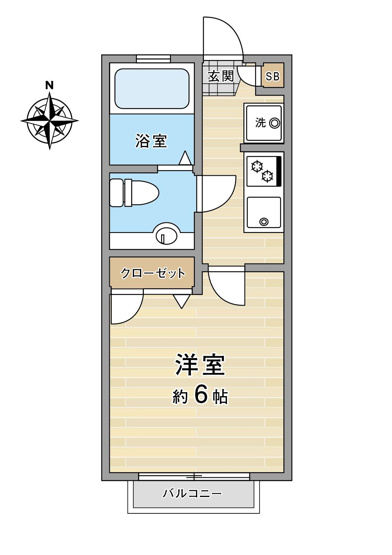 【間取り】 | アーバンフラッツ高円寺