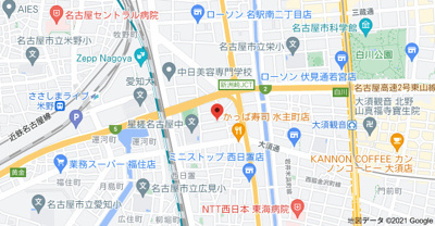 【地図】 | メイクスデザイン名駅南