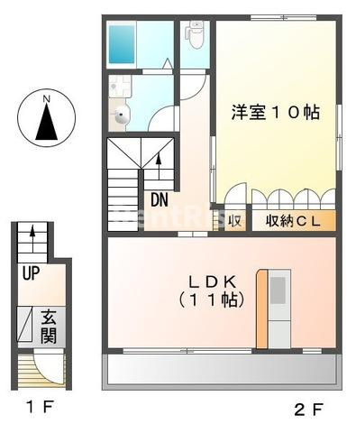 シャルム ガーデンの間取り|間取図