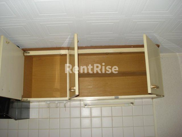 パークヒルズ２１３のキッチン|キッチン吊戸棚