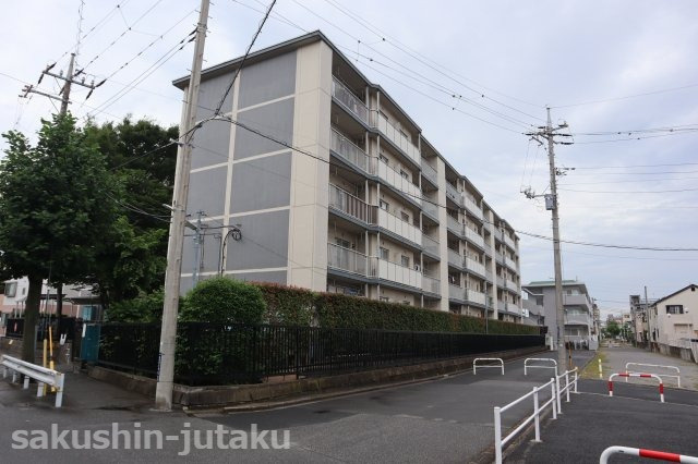 津田沼ハイムＢ棟の外観|津田沼ハイムＢ棟　ペット飼育可　内装リフォーム済　