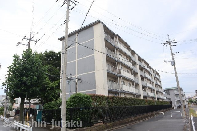 津田沼ハイムＢ棟の外観|津田沼ハイムＢ棟　ペット飼育可　内装リフォーム済　