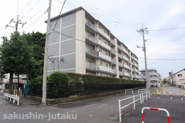 津田沼ハイムＢ棟の外観|津田沼ハイムＢ棟　ペット飼育可　内装リフォーム済　
