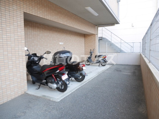 【その他共用部分】 | 第４ケイコーマンション竹下のバイク置き場