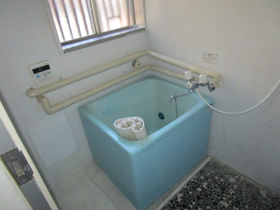 【浴室】 | 照井コーポ | 浴室のみ給湯