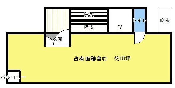 中野新橋ペガサスビルの間取り