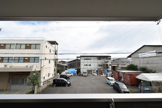 アリビオ向日町B棟の展望