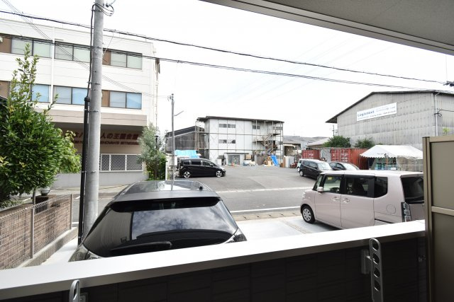 アリビオ向日町B棟の展望