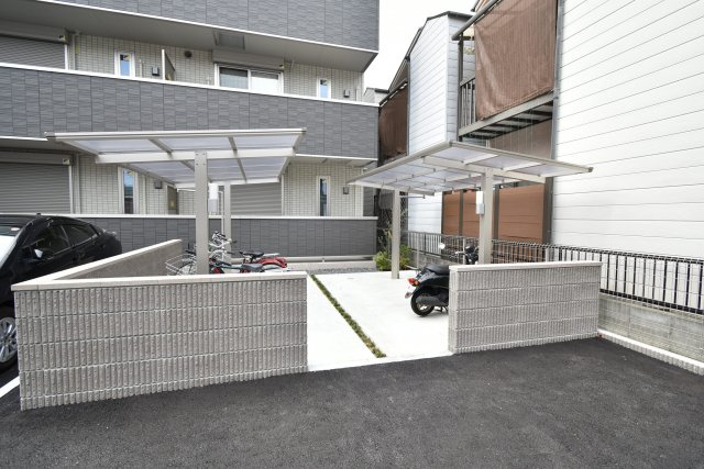 アリビオ向日町B棟のその他共用部分|駐輪スペース
