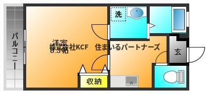 グランドアマレーⅡ番館の間取り