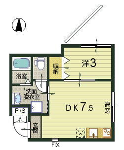 【間取り】 | nico京都駅