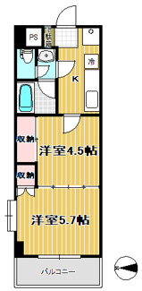 【間取り】 | クレールコート