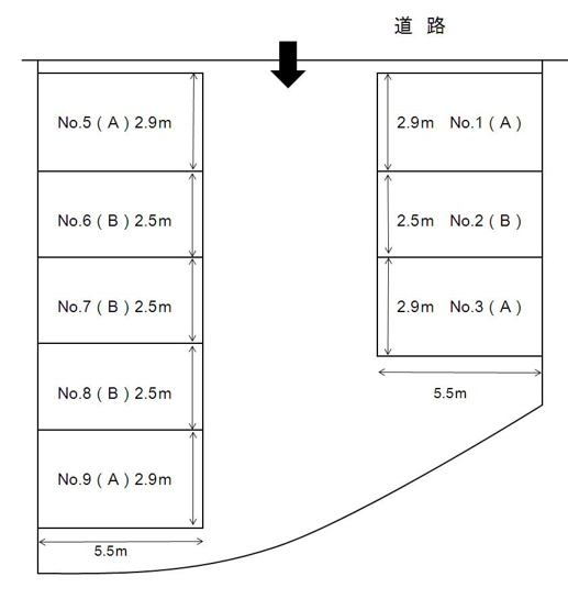 【間取り】 | 小杉新町ガレージK　B区画