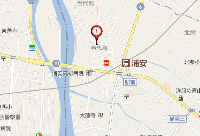 インペリアルコートの地図