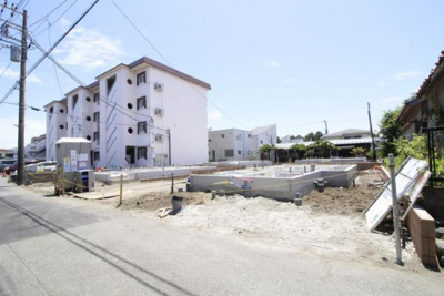 【前面道路含む現地写真】 | 藤沢市辻堂東海岸4丁目　新築1号棟