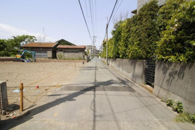 【前面道路含む現地写真】 | 藤沢市辻堂東海岸4丁目　新築4号棟