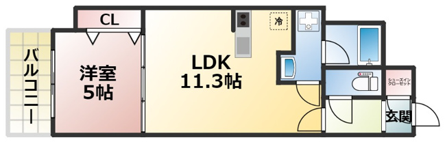 【間取り】 | ヴェール同心