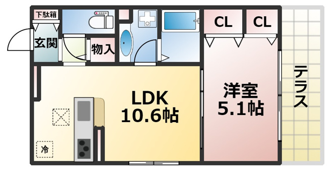 【間取り】 | ティー・ツー